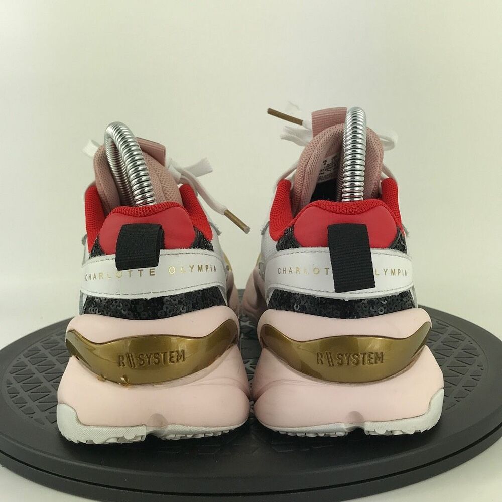 Puma Charloette Olympia White Athletic Running Shoes 372860-01 Women’s Size 6.5 - Picture 6 of 11